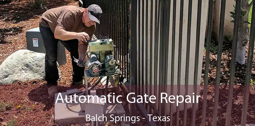 Automatic Gate Repair Balch Springs - Texas