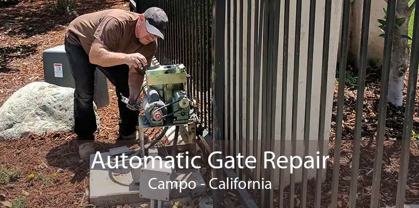 Automatic Gate Repair Campo - California