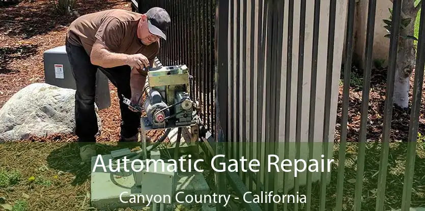 Automatic Gate Repair Canyon Country - California