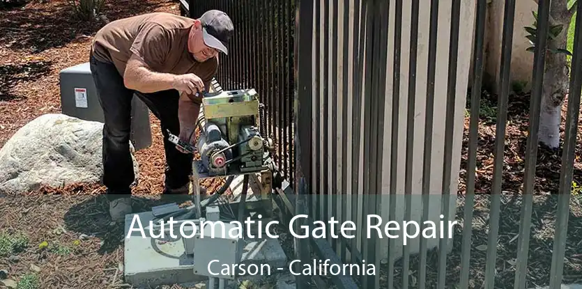 Automatic Gate Repair Carson - California