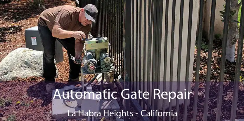 Automatic Gate Repair La Habra Heights - California