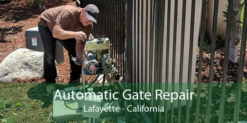 Automatic Gate Repair Lafayette - California