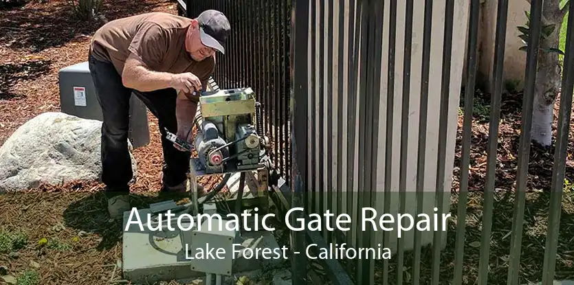 Automatic Gate Repair Lake Forest - California