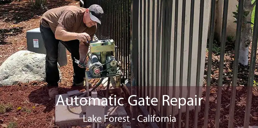 Automatic Gate Repair Lake Forest - California