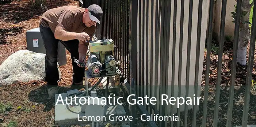 Automatic Gate Repair Lemon Grove - California