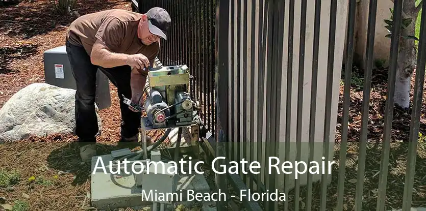 Automatic Gate Repair Miami Beach - Florida