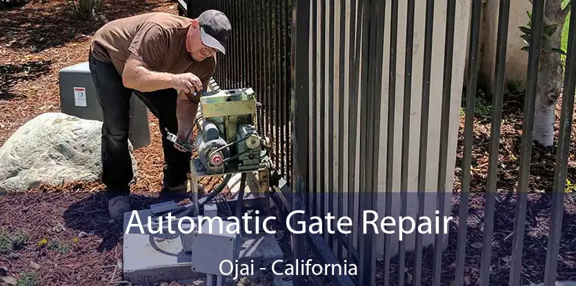 Automatic Gate Repair Ojai - California