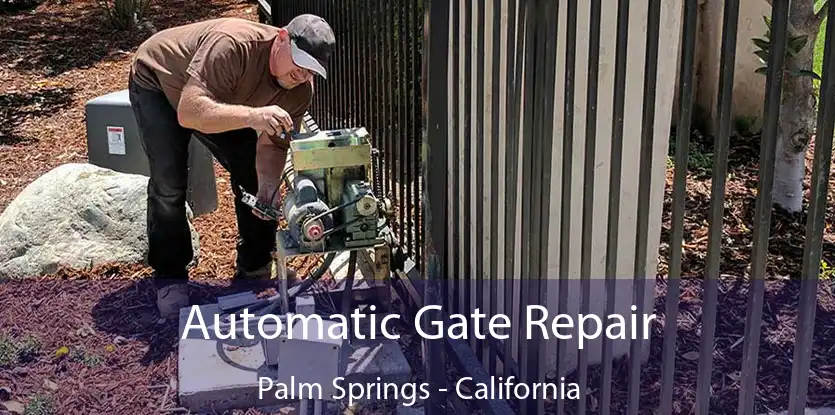 Automatic Gate Repair Palm Springs - California