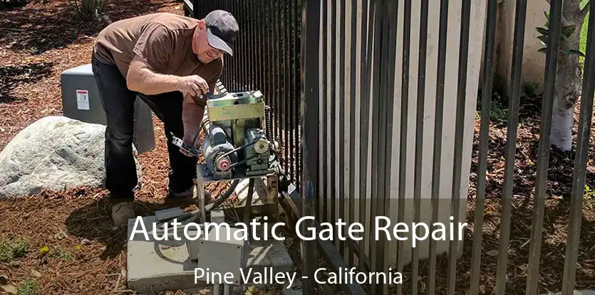 Automatic Gate Repair Pine Valley - California