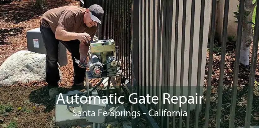 Automatic Gate Repair Santa Fe Springs - California