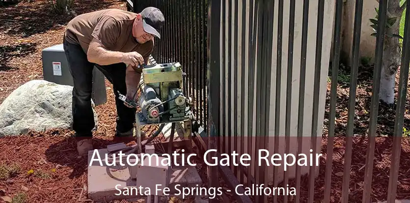 Automatic Gate Repair Santa Fe Springs - California