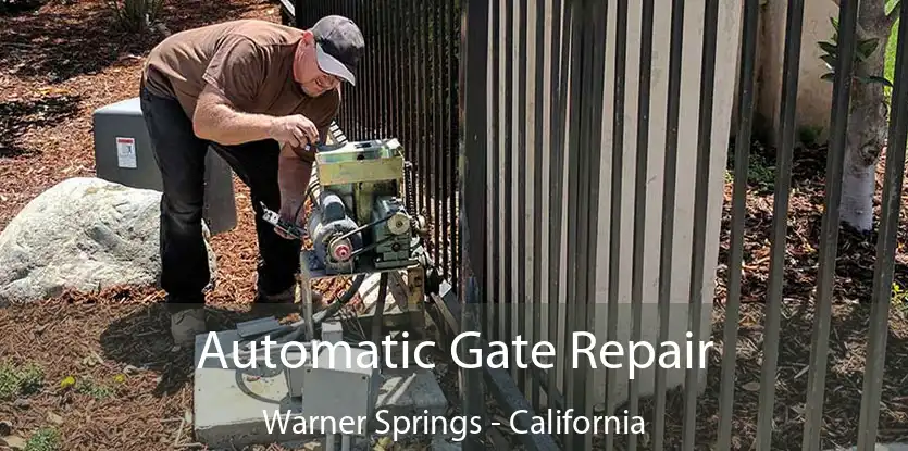 Automatic Gate Repair Warner Springs - California