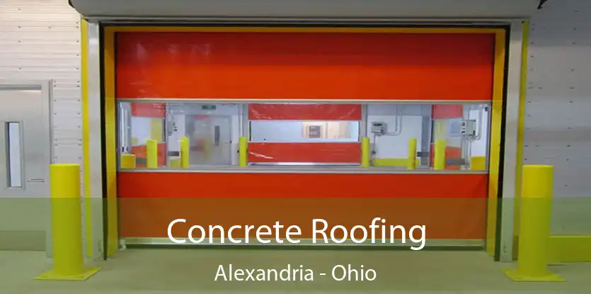 Concrete Roofing Alexandria - Ohio