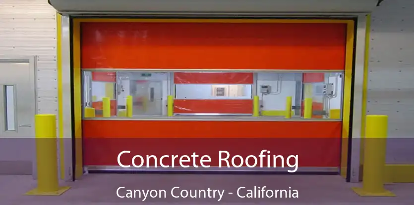 Concrete Roofing Canyon Country - California