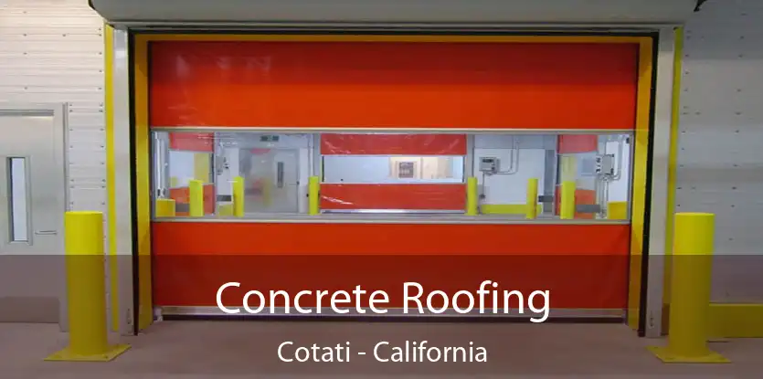 Concrete Roofing Cotati - California