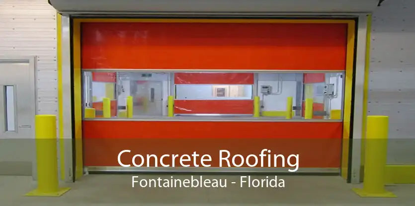 Concrete Roofing Fontainebleau - Florida