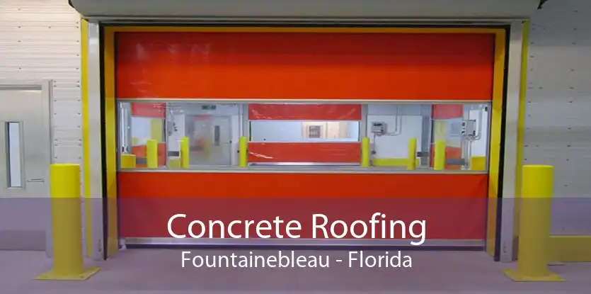 Concrete Roofing Fountainebleau - Florida