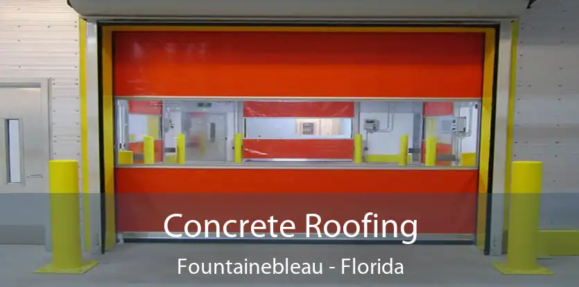 Concrete Roofing Fountainebleau - Florida