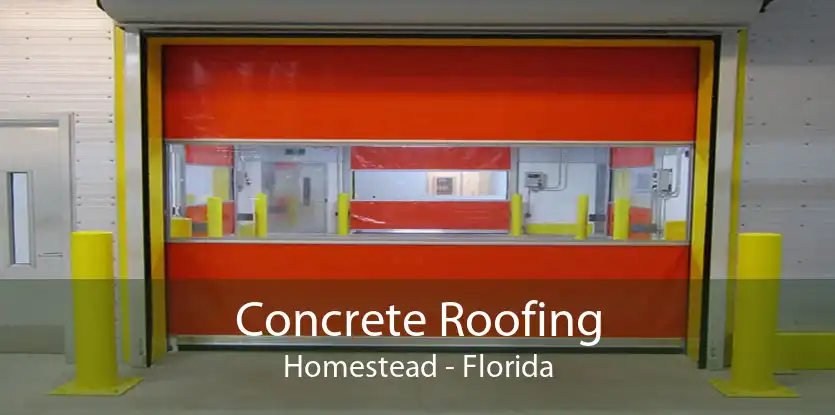Concrete Roofing Homestead - Florida