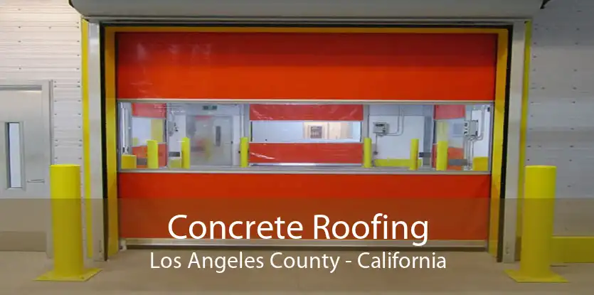 Concrete Roofing Los Angeles County - California