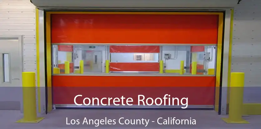 Concrete Roofing Los Angeles County - California