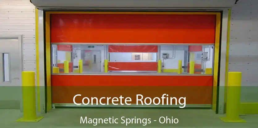 Concrete Roofing Magnetic Springs - Ohio