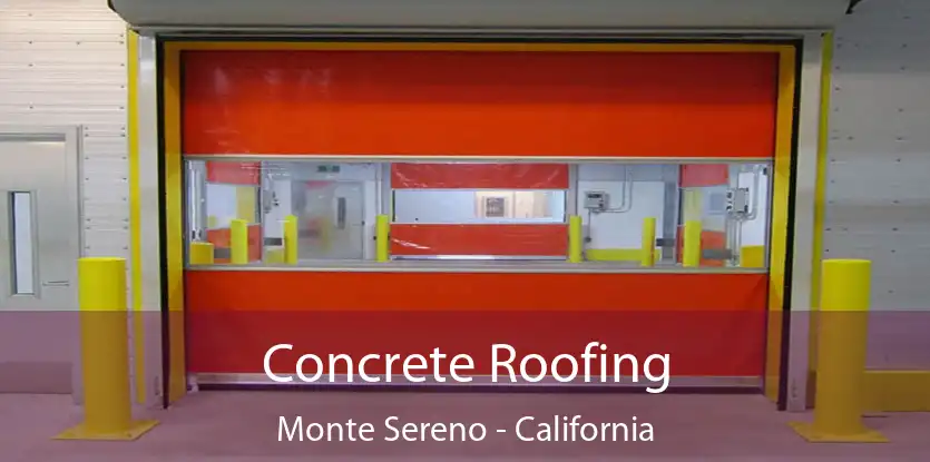 Concrete Roofing Monte Sereno - California