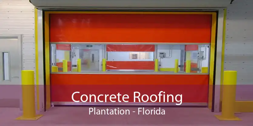 Concrete Roofing Plantation - Florida