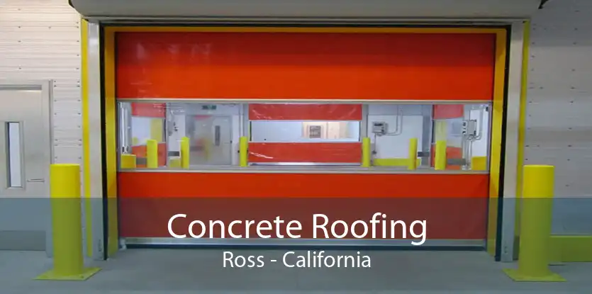 Concrete Roofing Ross - California