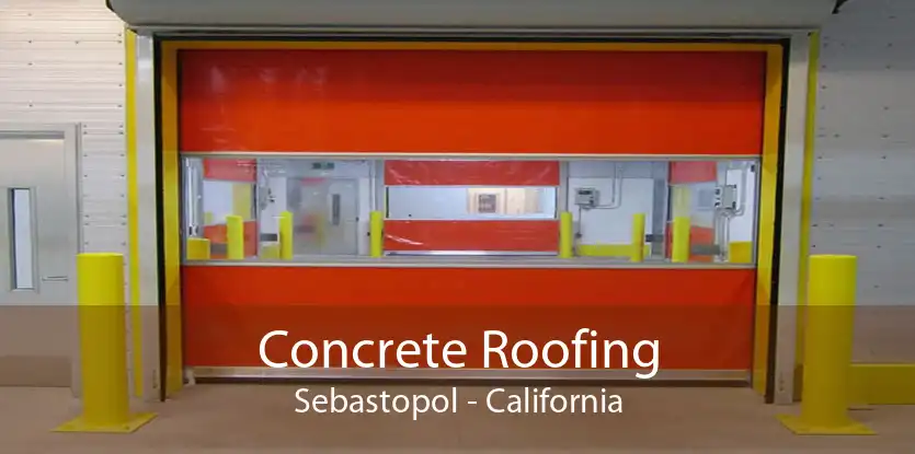 Concrete Roofing Sebastopol - California