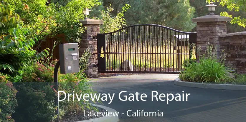 Driveway Gate Repair Lakeview - California