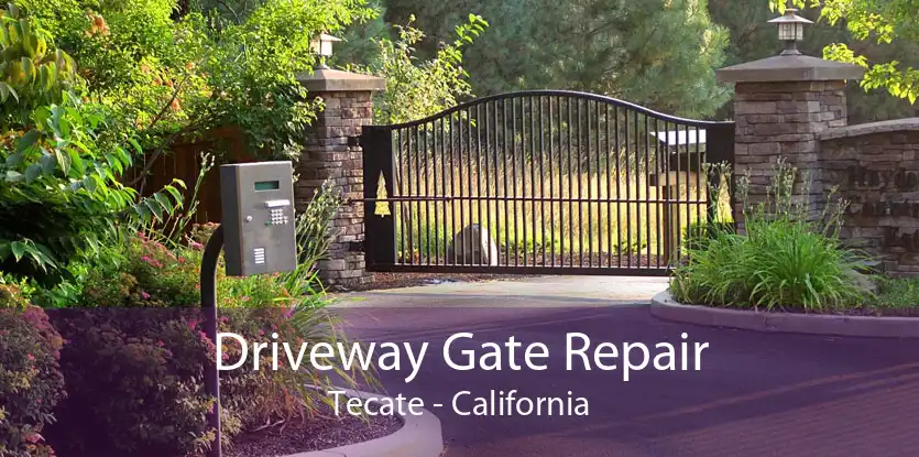 Driveway Gate Repair Tecate - California