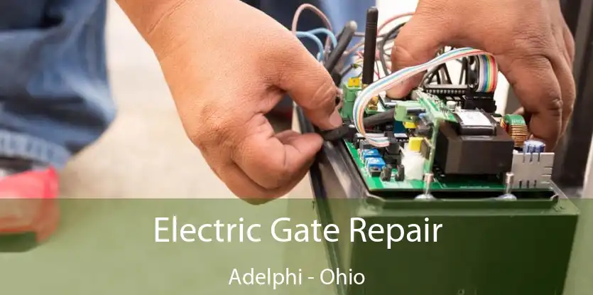 Electric Gate Repair Adelphi - Ohio