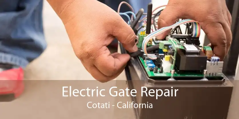 Electric Gate Repair Cotati - California