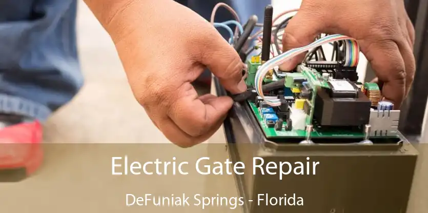 Electric Gate Repair DeFuniak Springs - Florida