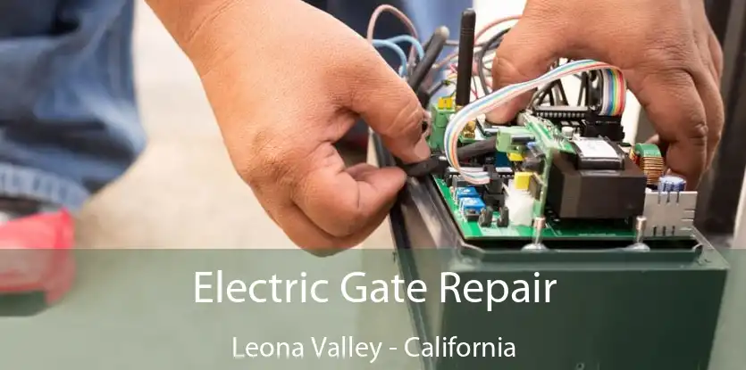 Electric Gate Repair Leona Valley - California