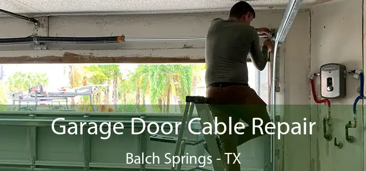  Garage Door Cable Repair Balch Springs - TX