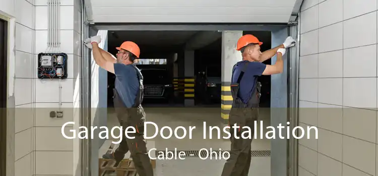 Garage Door Installation Cable - Ohio