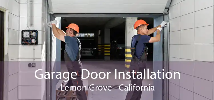 Garage Door Installation Lemon Grove - California