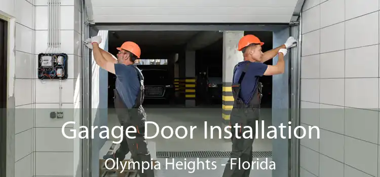 Garage Door Installation Olympia Heights - Florida