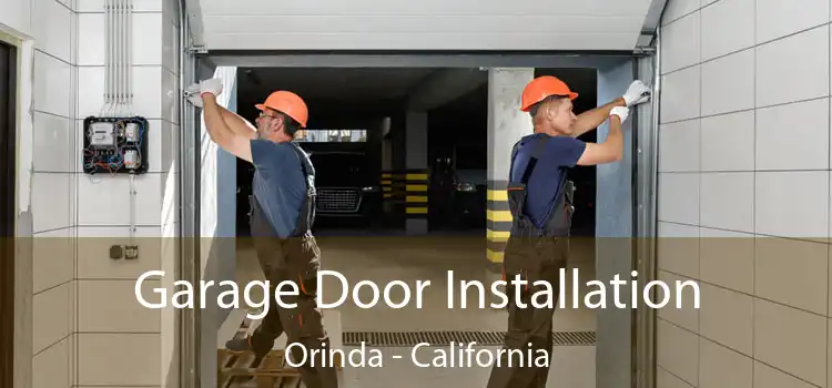 Garage Door Installation Orinda - California