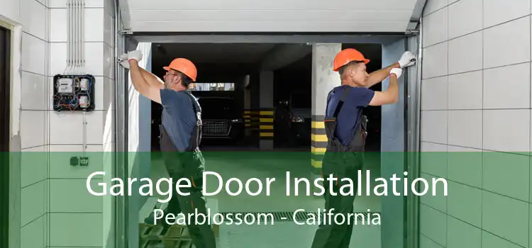 Garage Door Installation Pearblossom - California