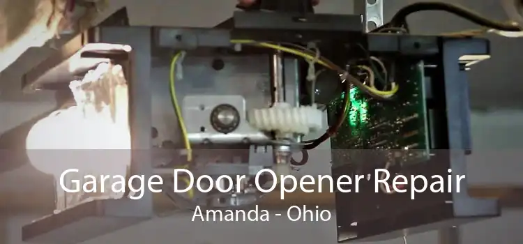 Garage Door Opener Repair Amanda - Ohio