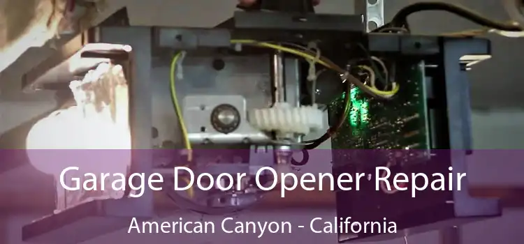 Garage Door Opener Repair American Canyon - California