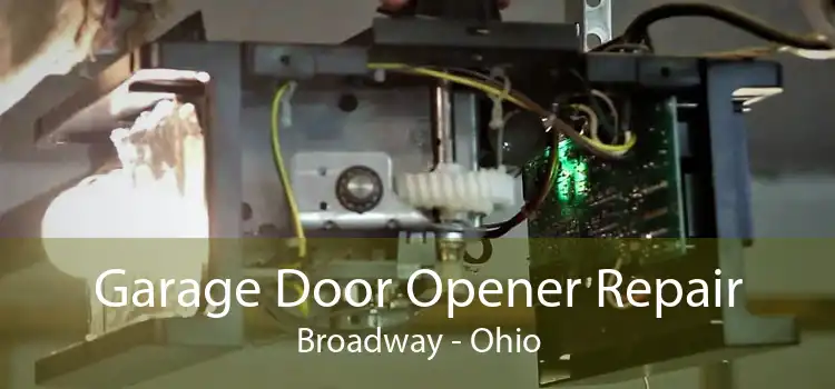 Garage Door Opener Repair Broadway - Ohio