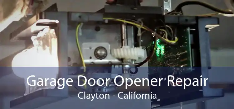 Garage Door Opener Repair Clayton - California