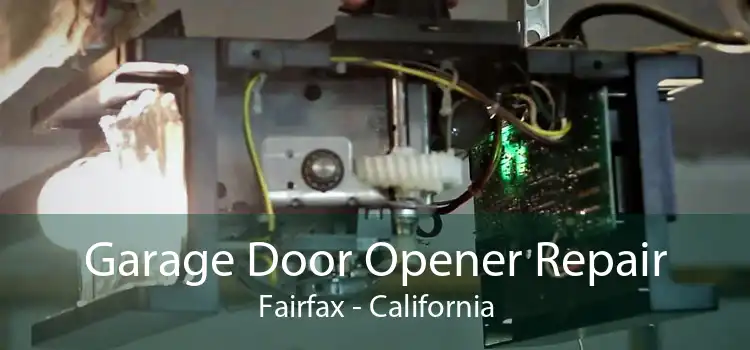 Garage Door Opener Repair Fairfax - California