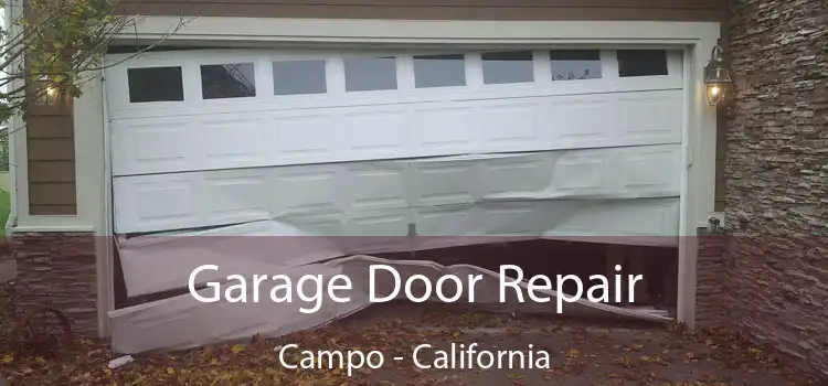 Garage Door Repair Campo - California