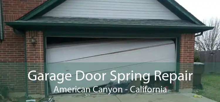 Garage Door Spring Repair American Canyon - California