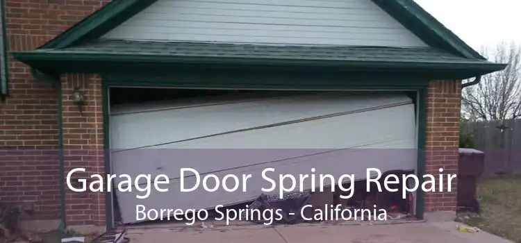 Garage Door Spring Repair Borrego Springs - California